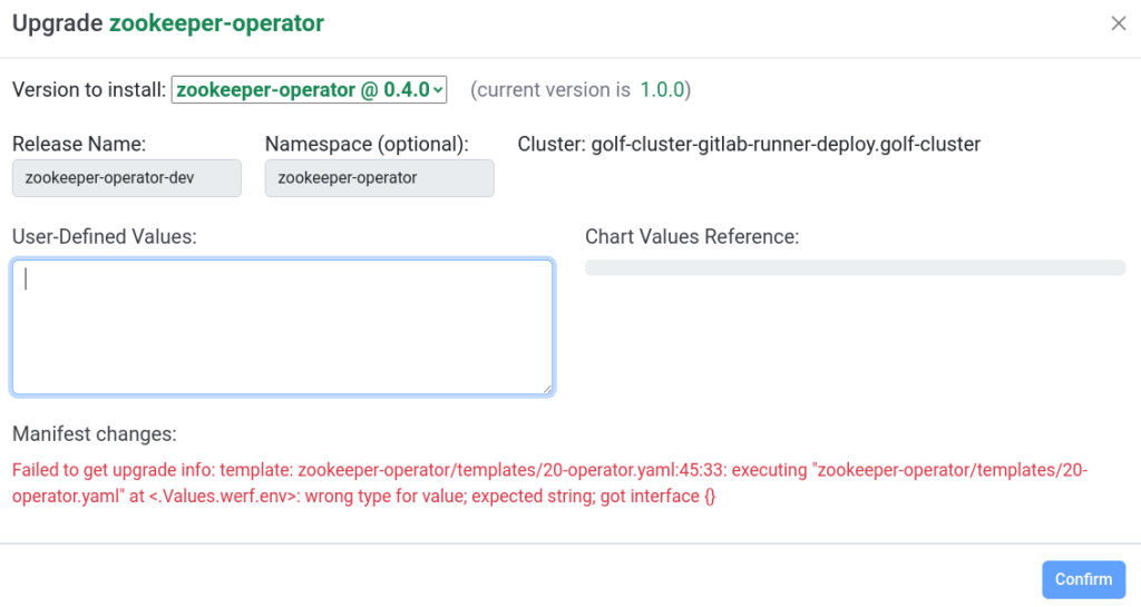 Helm Dashboard — a GUI for managing Helm releases in